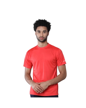Greys&Blues Mobilitee Round Neck T-Shirt- Red